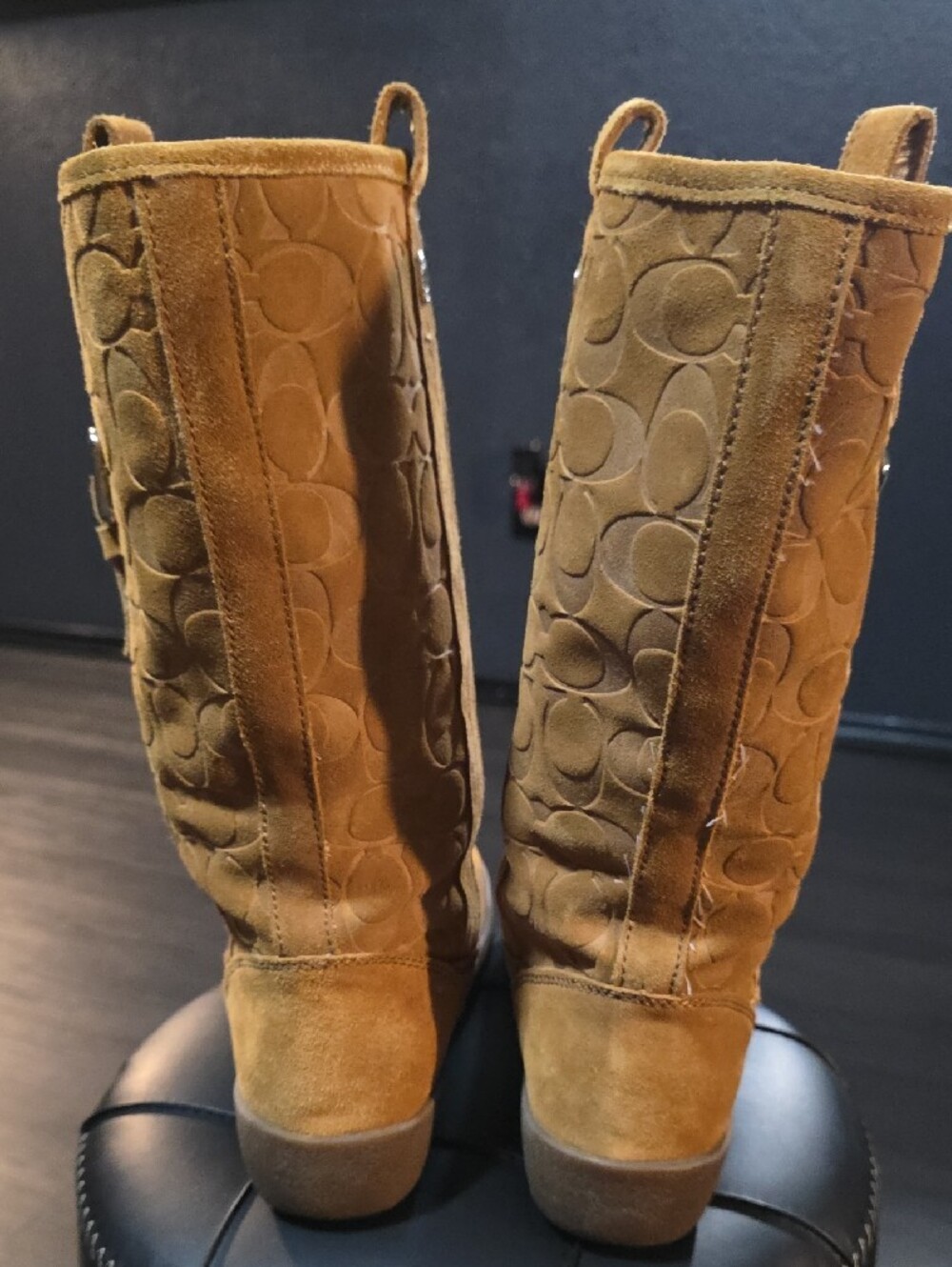Coach Signature Boots - Picture 3 of 6